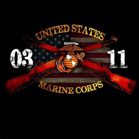 Usmc 0331 Machine Gunner Mos Decal Marine Corps Items