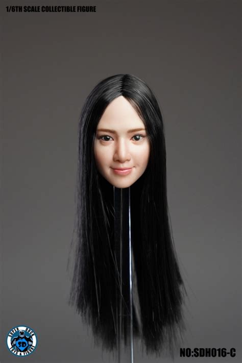 Dragon Modelsde Sexy Asian Head Blk Long Hair Im Maßstab 16 Buy