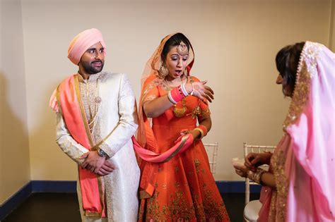 Rob And Raveena Sikh Wedding Guru Nanak Sikh Academy London