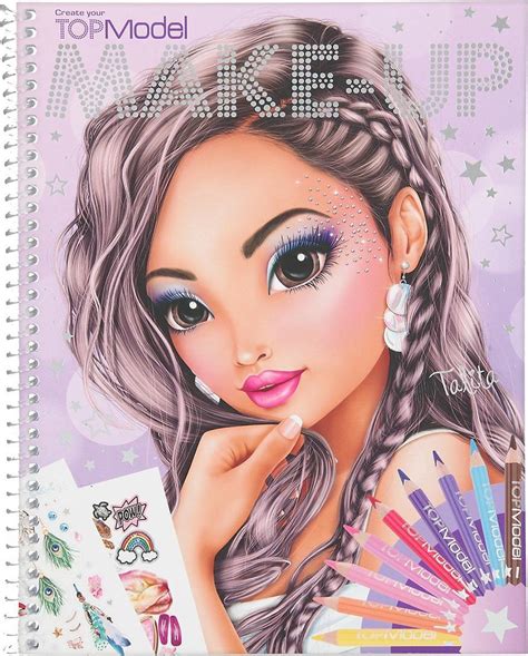 Top Model Make Up Design Book 0410728 Games