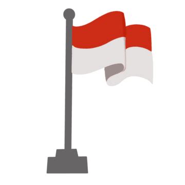Bendera Merah Putih Berkibar Gambar PNG File Vektor Dan PSD Unduh Gratis Di Pngtree