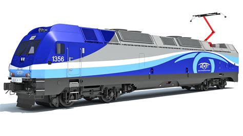 Alp 45dp Locomotive Train Exo 3d Model Turbosquid 1533424