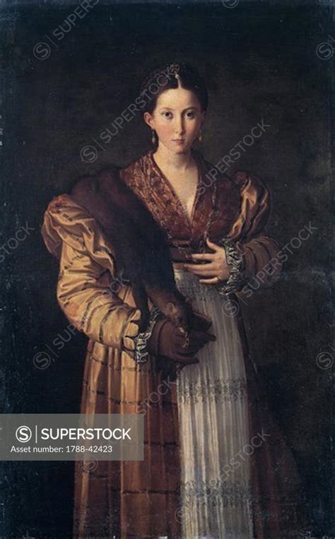 Portrait Of A Young Woman Or Courtesan Antea 1536 By Francesco