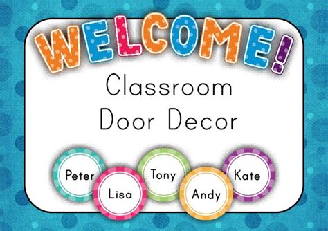Classroom Door Signs Templates Free Printable Templates