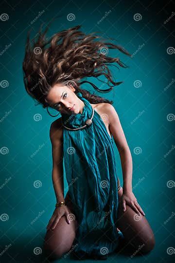 Beautiful Girl With Body In Fashion Style In Stock Image Image Of