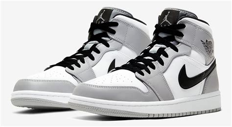 The air jordan 1 mid gs light smoke grey is a neutral colorway of michael jordan's first signature shoe for children. Air Jordan 1 Mid "Light Smoke Grey" | Alternative to the # ...