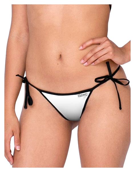 Womens Bikini Swimsuit Top And Bottom White Abc Underwear