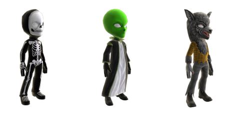 Xbox 360 Avatars Dress Up For Halloween Gematsu