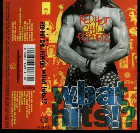 Red Hot Chili Peppers What Hits 1992 Cassette Discogs