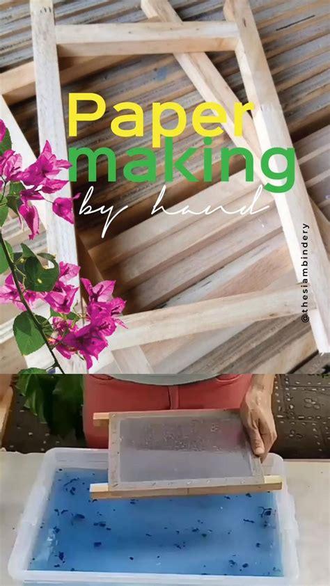 Papermaking By Hand Tutorial Etsy Uk Video Video In 2023