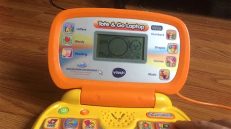 Vtech Tote And Go Laptop Web Youtube