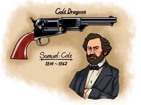 samuel colt the revolver inventor by gmil123 on deviantart