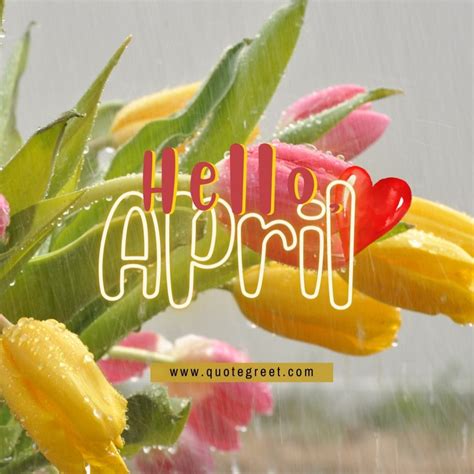 41 Beautiful Hello April Images 2023 Free Quotegreet