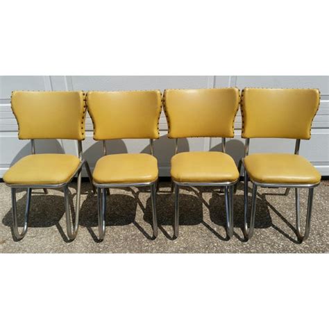 Choose from contactless same day delivery, drive up and more. Vintage Midcentury Retro Yellow Dining Set | Chairish