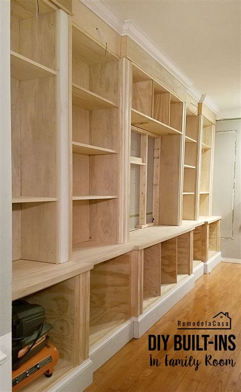 How To Build A Wall Unit Bookcase Encycloall