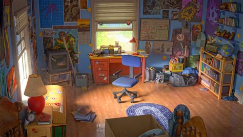 Artstation Andys Room From Toy Story 3
