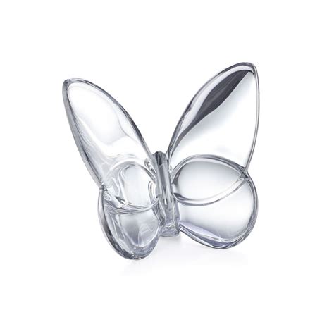 Baccarat Papillon Lucky Butterfly Figure Silver Borsheims
