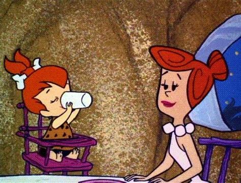 Wilma Pebbles Flintstone Flintstones Pebbles Flintstone Old Cartoons
