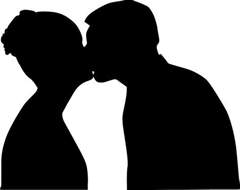 Svg Kissing Couple Free Svg Image And Icon Svg Silh