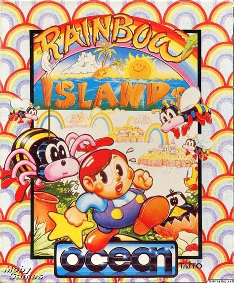 Rainbow Islands 1990 Amiga Box Cover Art Mobygames Rainbow Island