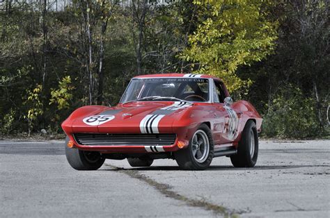 1963 Corvette Z06 Race Car Red Classic Old Usa 4288x2848 01