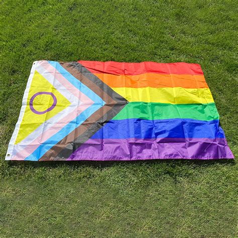 Aerlxemrbrae 90150cm Progress Pride Flag Gets Redesign To Better