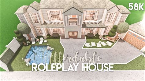Attractive Story Budget Roleplay Mansion K Bloxburg House Build My