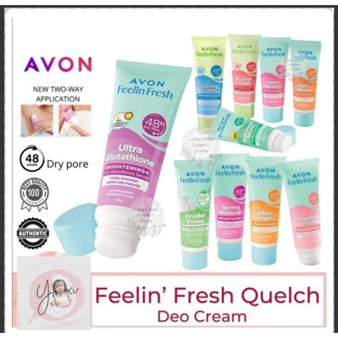 Avon Quelch Underarm Cream And Serum Shopee Philippines