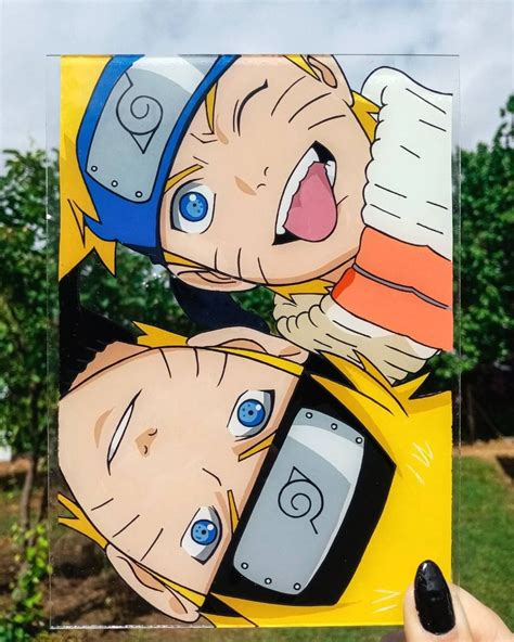 Naruto Glass Painting Anime Canvas Painting Anime Canvas Art