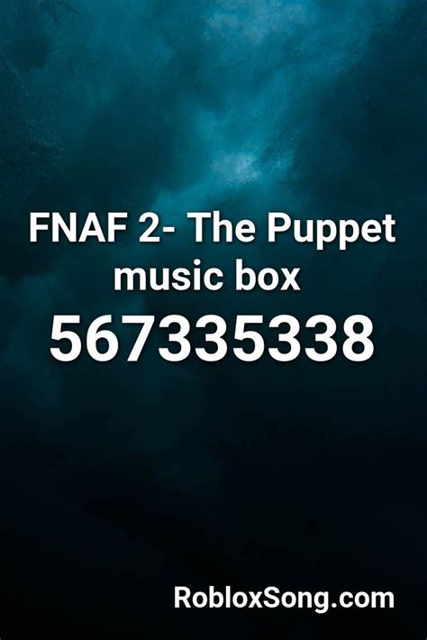 Roblox Fnaf Music Codes