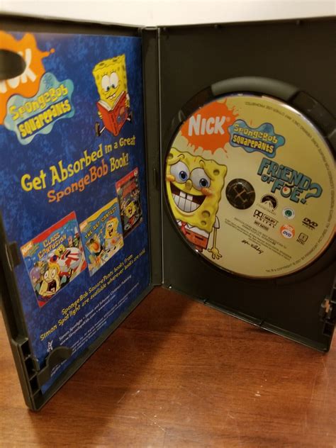 Spongebob Squarepants Friend Or Foe Dvd 2007 97368508446 Ebay