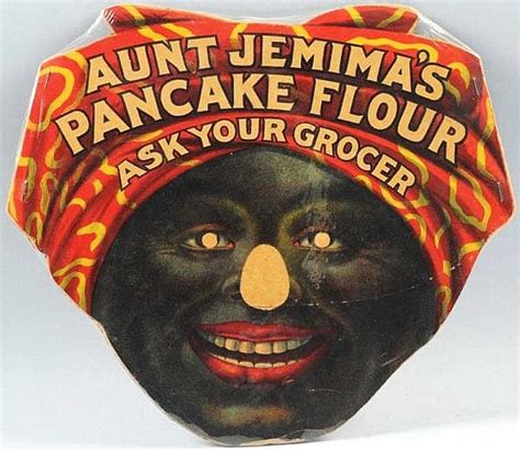 1915 aunt jemima heavy paper mask