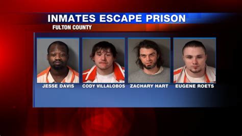 Manhunt Underway As Inmates Escape Fulton County Jail Wjbc Am 1230