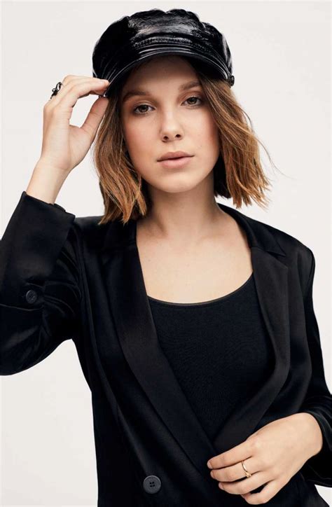She is also the youngest person ever to feature on time 100 list. Millie Bobby Brown - The Standard June 2019 Photos ...