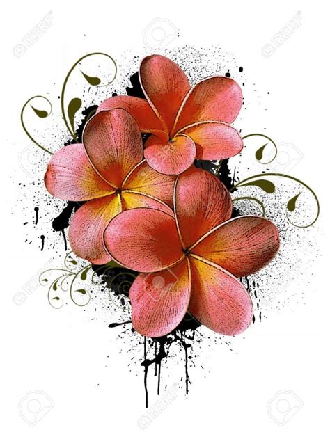 Check spelling or type a new query. Plumeria flower tattoos, Plumeria tattoo, Hawaiian flower tattoos