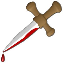 Find the perfect drawing knife blood stock photo. Dagger Icon