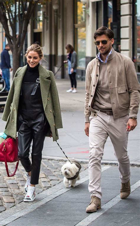 Cute Couple Olivia Palermo And Johannes Huebl Looked Fall Perfect While