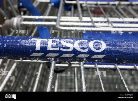 Tesco Supermarket In Baldock Hertfordshire Stock Photo Alamy