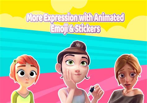 Descarga De Apk De Memoji 3d Avatar Facemoji Emoji Maker Bemoji Para