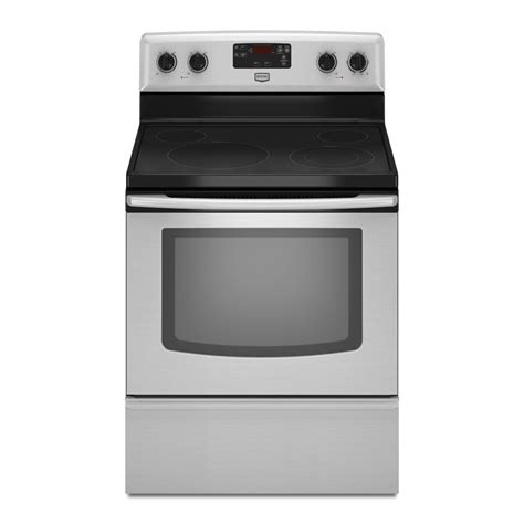 Maytag 30 In Freestanding Smooth Surface 53 Cu Ft Self Cleaning