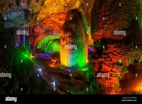 Yellow Dragon Cave Wonder Of The Worlds Caves Zhangjiajie China