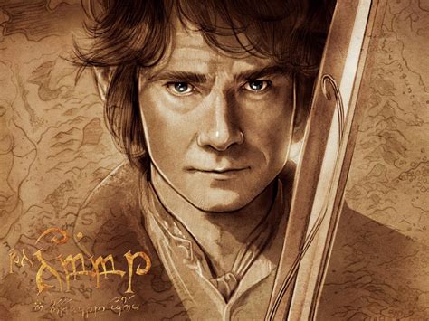 1600x1200 The Hobbit Bilbo Baggins Artwork Desktop Pc And Mac Wallpaper