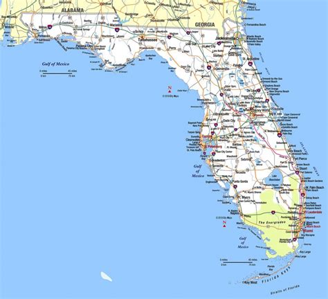 Florida State Maps Usa Maps Of Florida Fl Map Of