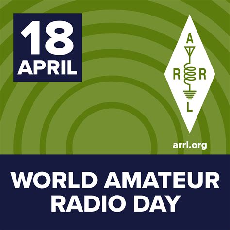 World Amateur Radio Day Is April 18