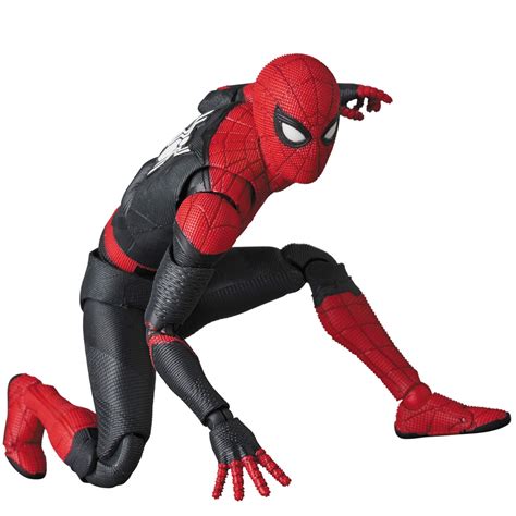 Mafex Spider Man Upgraded Suit Spider Man Far From Home Action Figure