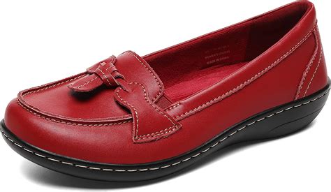 Artisure Womens Classic Genuine Leather Penny Loafers