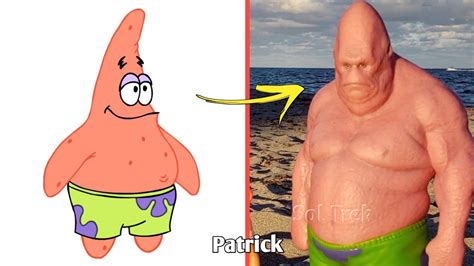 spongebob squarepants characters in real life