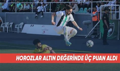 Horozlar Altın Değerinde Üç Puan Aldı Spor Denizli Haber