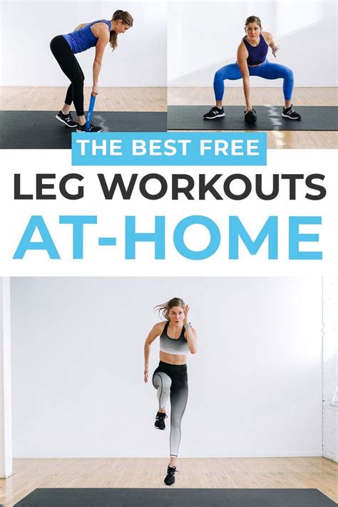Best Leg Workouts At Home With Youtube Videos Nourish Move Love Leg Workout Leg Workout
