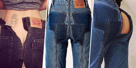 Vetements Bare Butt Jeans History Of Butt Less Pants